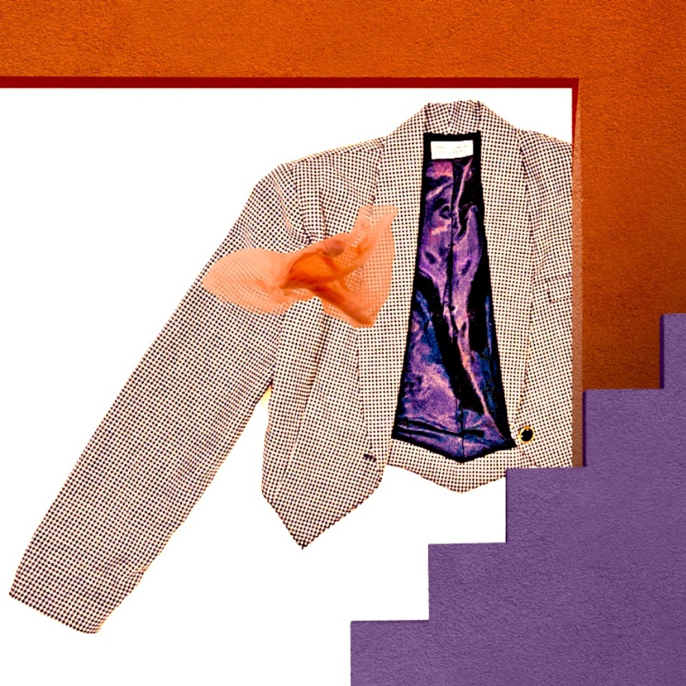Vintage Cropped A Symmetrical Blazer!